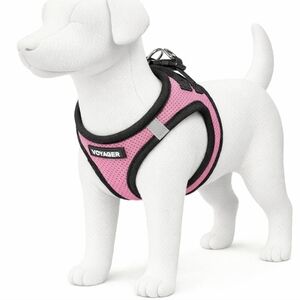 Voyager Pink Mesh Pet Harness – XXS
